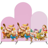 Lofaris Cartoon Dwarf Double Sided Party Arch Backdrop Kit